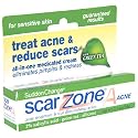 Sudden Change Scar ZoneA Acne Treatment & Scar Diminishing Cream, for Sensitive Skin, 0.5-Ounce Tubes, (Pack of 3)