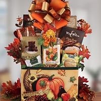 orange eyeshadow, , Autumn Harvest Seasonal Treats Gourmet Gift Basket