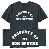 T-Shirt Black  Property Of My Don Sphynx  Cat