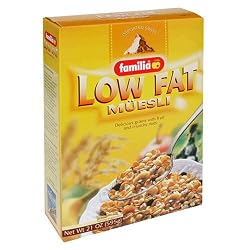 Familia Low-Fat Muesli Cereal, 21-Ounce Boxes (Pack of 6)