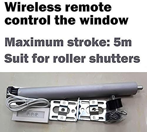 Smart Home AC 100-120V/50-60Hz Tubular Motorized Curtains 45mm Motor Roller shutters Curtains Intelligent Remote Control RF433 Automatic Lifting