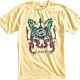 RVCA SNAKE SKIN CREST S/S TEE YELLOW M