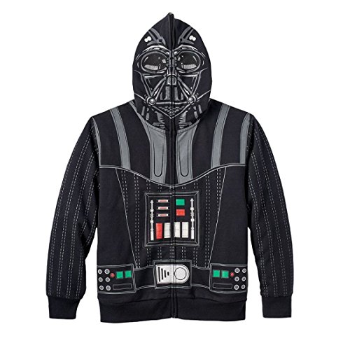 Star Wars Darth Vader Costume Full-Zip Hoodie Boys 8-20