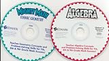 Lot 2 Mighty Math Astro Algebra Cosmic Geometry Vista Xp Mac Ages 12-14 Grade 7,8,9 Edmark