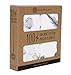 Grey Swaddle Blankets by Margaux & May - GOTS Certified Organic Cotton