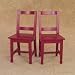 dick kid chairs red