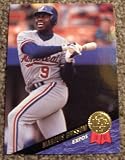 1993 Leaf Marquis Grissom # 129 MLB Baseball Card
