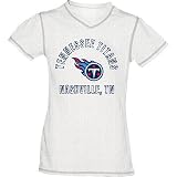 Reebok Tennessee Titans Girls (7-16) Speckled Short Sleeve T-Shirt Small