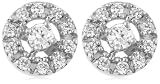 10k White Gold Diamond Earrings (1/3 cttw, I-J Color, I3 Clarity)