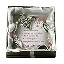 Believe Courage Strength Expressively Yours Bracelet