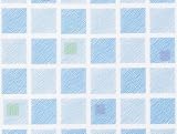 文房具&生活雑貨通販専門店ランキング14389位 MEIWA ファブリックバスカーテン 105cm巾×178cm丈 ブルー FS-31