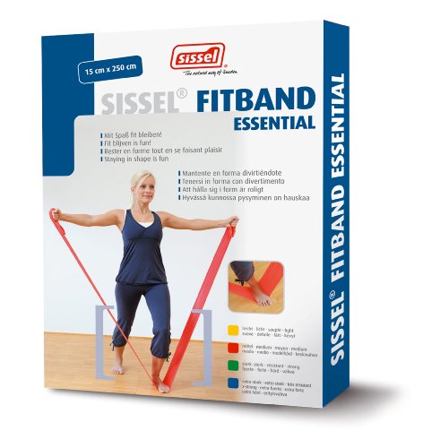 SISSEL Physiotherpie Band Fit Essentials, rot Preisvergleich