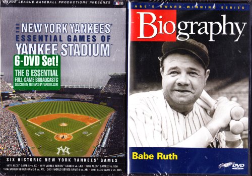New York Yankees : Essential Games of Yankee Stadium , Babe Ruth Biography : 7 Disc Bronx Bombers Collection at Amazon.com