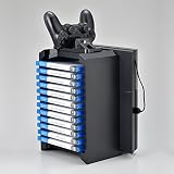 PS4用 収納スタンド ブラック