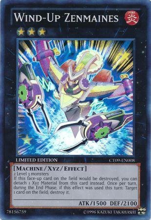 Yu-Gi-Oh! - Wind-Up Zenmaines (CT09-EN008) - 2012 Collectors Tins - Limited Edition - Super Rare On Sale