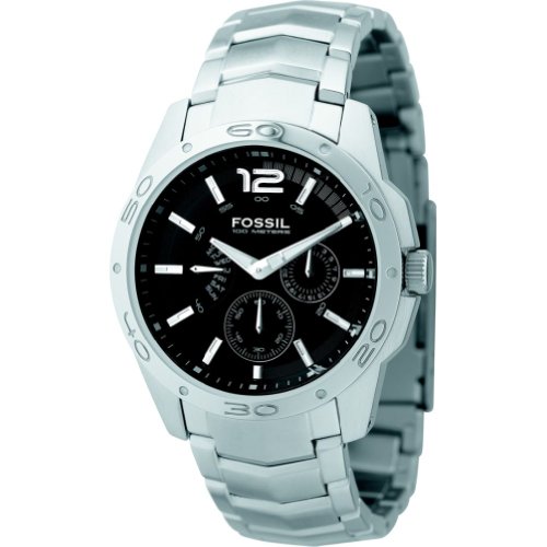 Fossil Mens black chrono