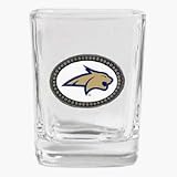 Montana State Bobcats Logo Square Shot Glass (Set of Four)