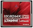Kingston 32 GB 266x Ultimate 2 Compact Flash Card CF/32GB-U2