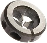 Union Butterfield 2710M High-Speed Steel Round Threading Die, Uncoated (Bright) Finish, M2-0.4 Thread Size