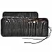 Moonight 24 Pieces Makeup Brushes Set - Black