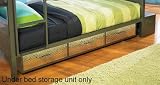 Powell Monster Bedroom 3-Drawer Under Bed Storage Unit (for the lower Bunk)