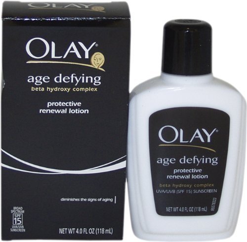  Olay Age Defying Protective Renewal Lotion, 4 Ounce (Pack of 2) 