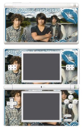 Jonas Brothers Bros Game Vinyl Decal Cover Skin Protector #4 for Nintendo DS Lite