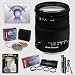 Sigma 18-200mm f/3.5-6.3 DC OS (Optical Stabilizer) Wide Angle Lens & Filters & Close-Up Macro Set & 6 Year Warranty for Nikon SLR