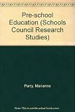 Pre-school education : the report of the Schools Council project on pre-school education, 1969-71 based at Rachel McMillan College of Education
