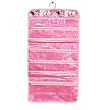 Pink Floral Hanging 28 Pocket Jewelry Home or Travel Organizer