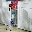 Whitney Design 05121 3-Tier Storage Cart-White