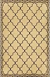 IMAGE OF Indoor/Outdoor Hand Tufted Area Rug Floor Tile 3' 6