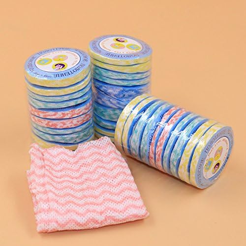OPCC 20 pcs Disposable Mini Compressed Cotton Towel for Home/Beauty Salon/Travel/Sports,Camping Towels