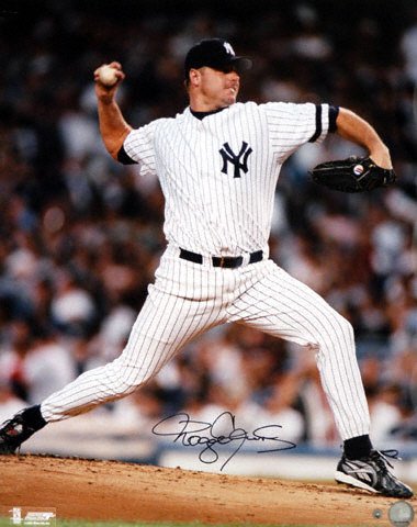 Roger Clemens New York Yankees Autographed 16x20 Photograph