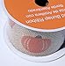 Glittery Orange Pumpkins Fall Autumn Halloween Wired Burlap Ribbon Spool - 2.5