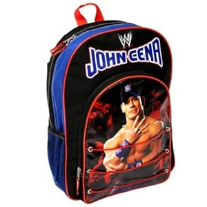 WWE John Cena Backpack with Red Rope