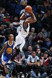 Golden State Warriors v Minnesota Timberwolves: Corey Brewer Photographic Poster Print by David Sherman, 24x36