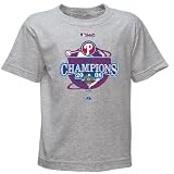 Majestic Philadelphia Phillies 2008 World Series Champions Preschool Ash Legacy of Champs Locker Room T-shirt