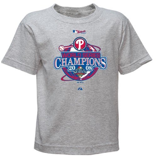 Buy Majestic Philadelphia Phillies 2008 World Series Champions Preschool Ash Legacy of Champs Locker... by Football Fanatics