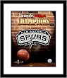 2007 San Antonio Spurs NBA Framed 8x10 Photograph Champions Team Logo and Trophy