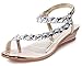 Maybest Women Strappy String Rhinestones Gladiator Sandals Beach Wedding Shoes