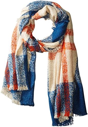 Lulla Women's Wrap, Blue/Orange/White