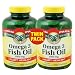 Search : Spring Valley - Fish Oil Omega-3, 1000 mg, 400 Softgels, Twin Pack