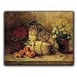 Still Life with Asparagus, Cherries, Peaches and Flowers - Gift Enclosure Cards (set of 12)