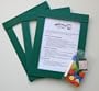 Kids Art Frames - Button Frames - Decorate Your Own Green Lightweight Plastic Frames - Standard Size
