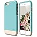 elago iPhone 6 Plus Case, [Glide Limited-Edition][Coral Blue/Champagne Gold] - [Mix and Match][Premium Armor][True Fit] – for iPhone 6 Plus Only