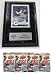 MLB Card Plaques - Tampa Bay Rays-Carl Crawford with FREE 4 Packs of MLB Trading Cards - Tampa Bay Devil Rays