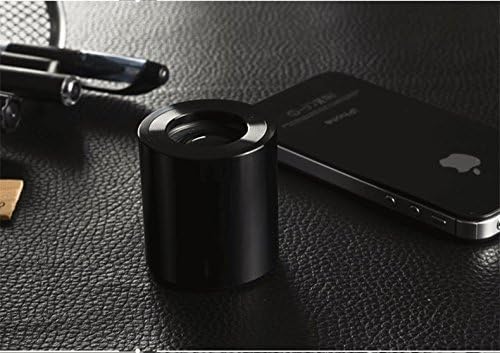 The [Grace] - Built-in Carbon Fibre Speaker , Bluetooth 4.0 Wireless Ultra Simple Metallic Mini Single Speaker,support Line-in For iPone 6 / 6 Plus, iPad Air 2 / iPad mini 3,Samsung Galaxy S5/S4,HTC one M8 - Black Edition £¨60HZ-18KHZ£©