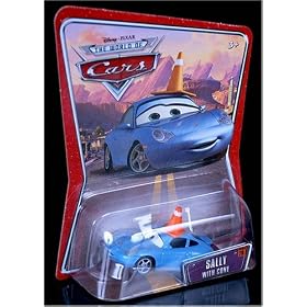 Sally With Cone Disney Pixar Cars Movie 1:55 Scale Car by Disney