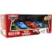 Disney / Pixar CARS Movie Exclusive 1:55 Die Cast Car with Lenticular Eyes Racing 4-Pack [Chick Hicks, The King, Lightning McQueen & View Zeen No. 39]